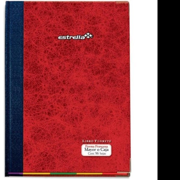 LIBRO FLORETE MAYOR ESTRELLA 0107 FF 96 H. C.12